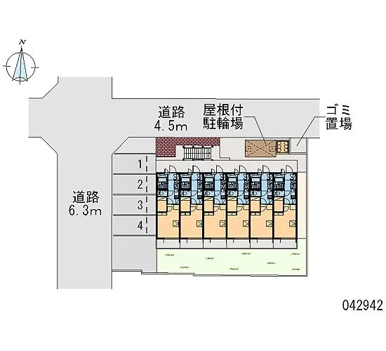 ★手数料０円★大阪市東住吉区照ケ丘矢田 月極駐車場